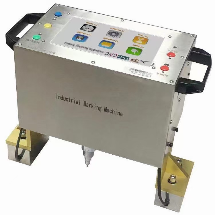 Máquina de grabado eléctrica portátil, máquina de marcado portátil de alta configuración con imanes